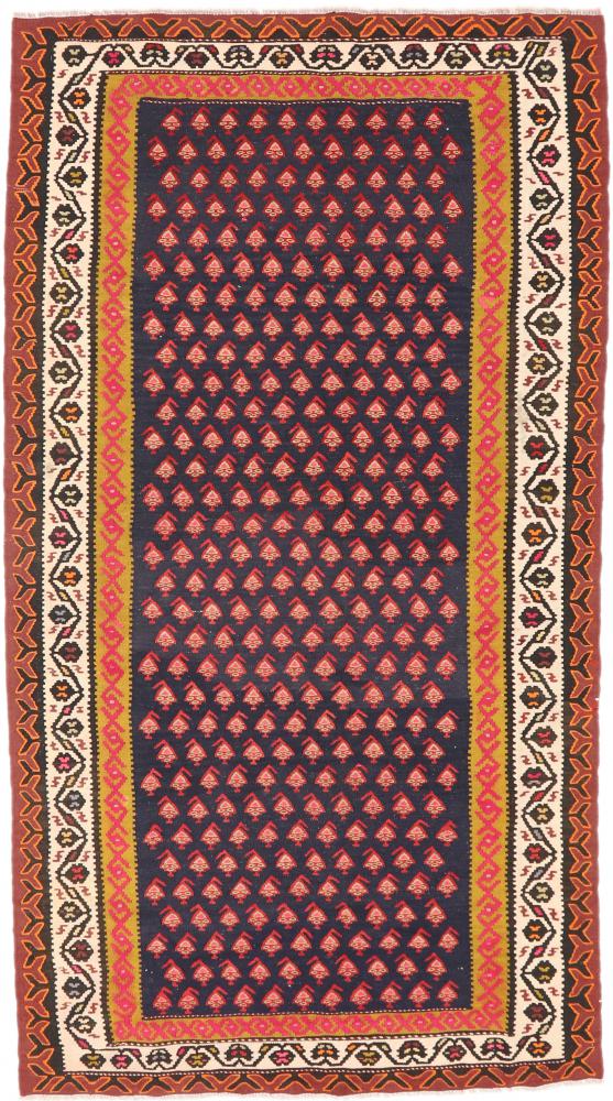 Tapete persa Kilim Fars Azerbaijan Antigo 295x160 295x160, Tapete persa Tecido à mão