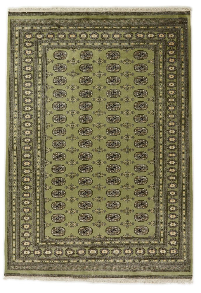 Pakistanischer Teppich Pakistan Buchara 2ply 282x198 282x198, Perserteppich Handgeknüpft