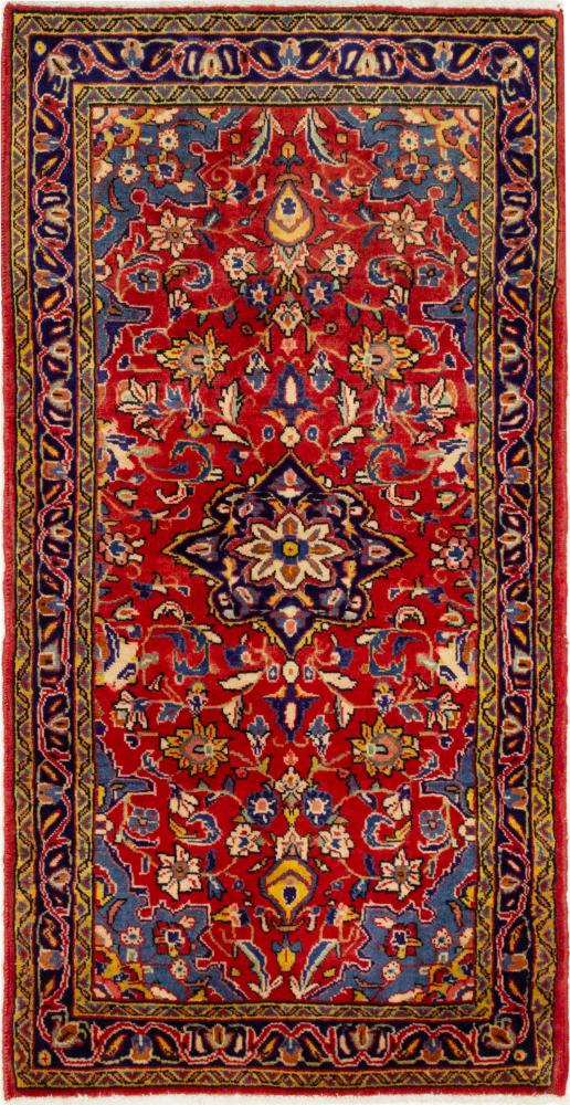 Tapete persa Sarough 121x64 121x64, Tapete persa Atado à mão