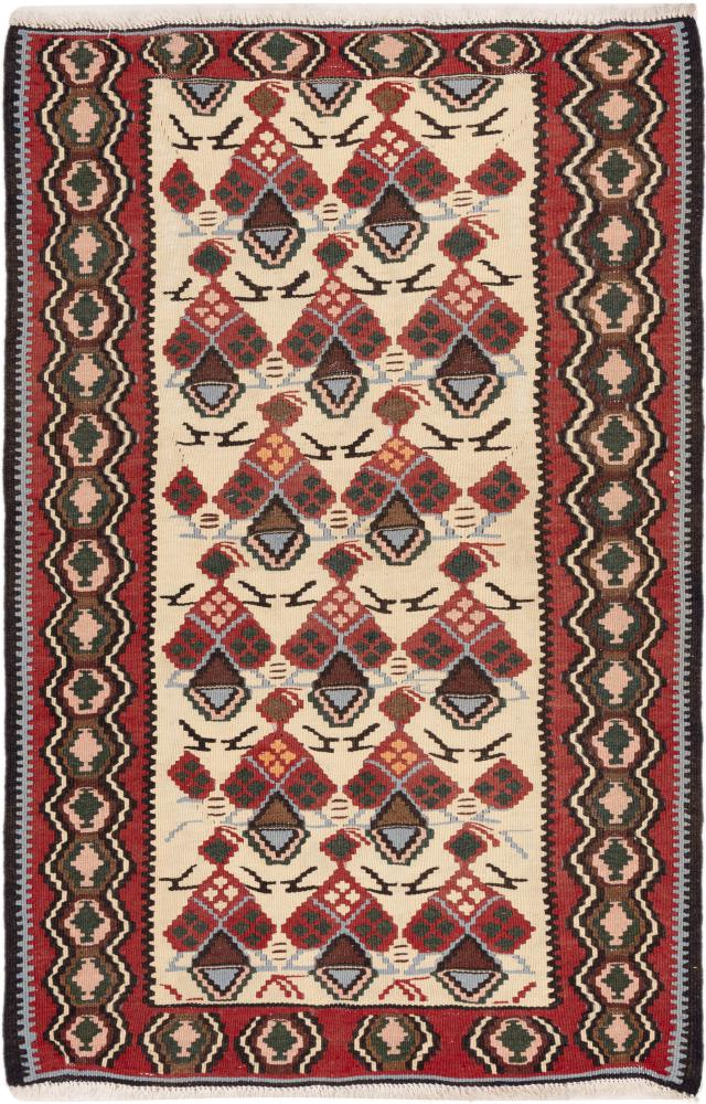 Tapete persa Kilim Senneh 106x67 106x67, Tapete persa Atado à mão