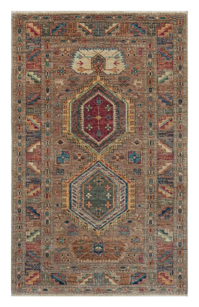 Pakisztáni szőnyeg Kazak 131x80 131x80, Perzsa szőnyeg Kézzel csomózott