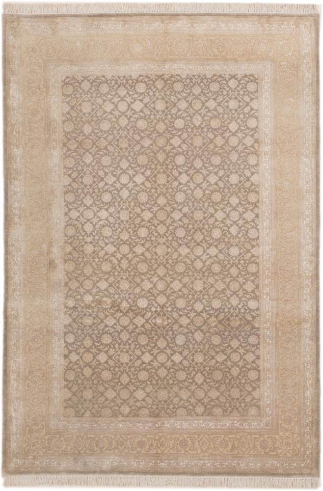 Tapis indien Indo Tabriz 184x127 184x127, Tapis persan Noué à la main