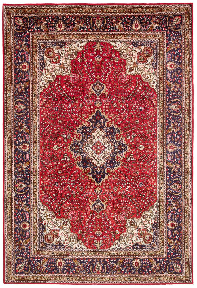 Persian Rug Tabriz 297x202 297x202, Persian Rug Knotted by hand