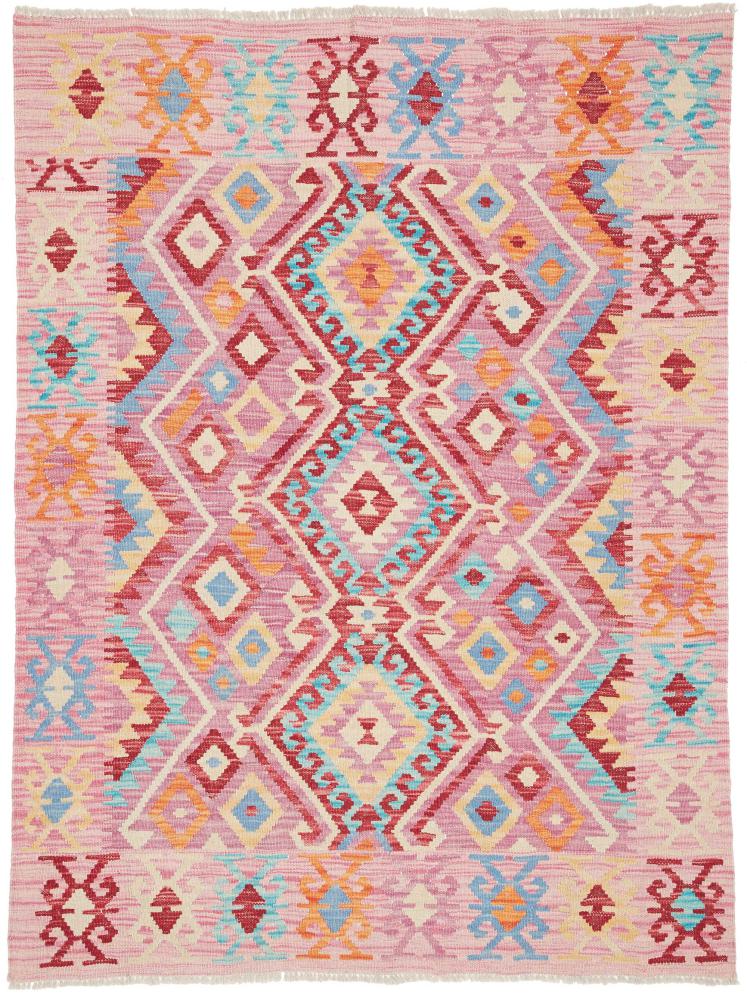 Αφγανικό χαλί Κιλίμ Afghan 176x130 176x130, Περσικό χαλί Οι κόμποι έγιναν με το χέρι