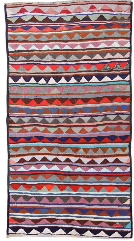 Perserteppich Kelim Fars Antik 274x149 274x149, Perserteppich Handgewebt