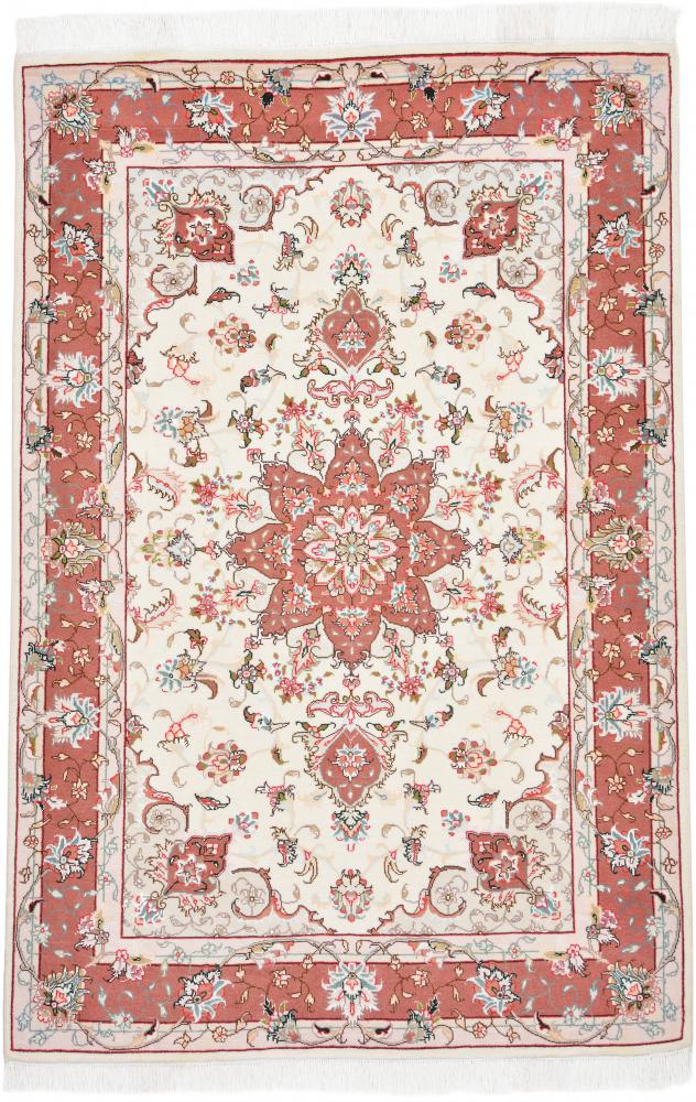 Tapete persa Tabriz 50Raj 151x99 151x99, Tapete persa Atado à mão