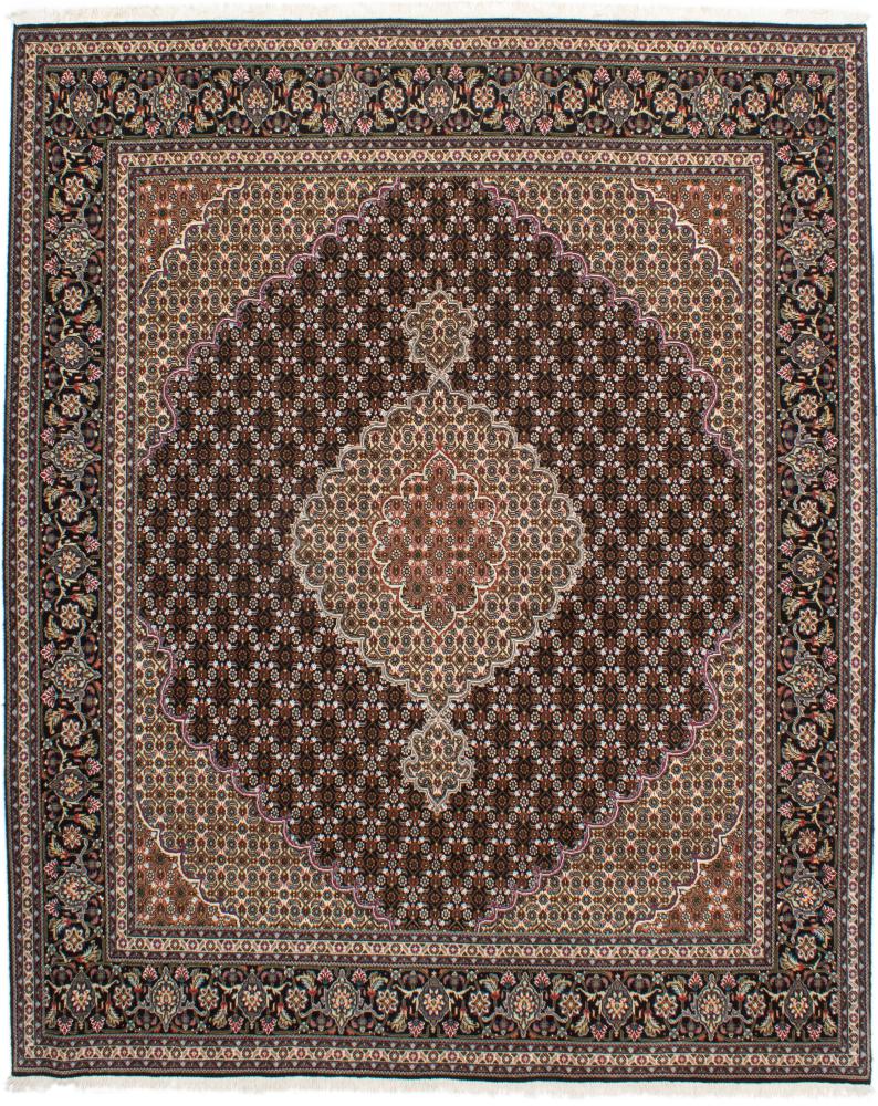 Indo rug Tabriz Mahi 257x204 257x204, Persian Rug Knotted by hand