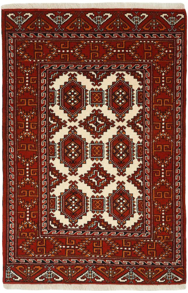  ペルシャ絨毯 トルクメン 125x85 125x85,  ペルシャ絨毯 手織り
