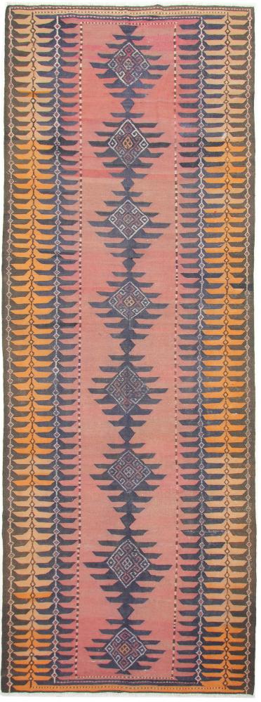 Tapete persa Kilim Fars Azerbaijan Antigo 416x147 416x147, Tapete persa Tecido à mão