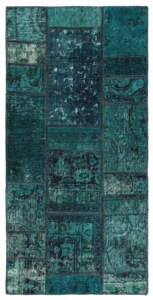Tapete persa Patchwork 156x75 156x75, Tapete persa Atado à mão