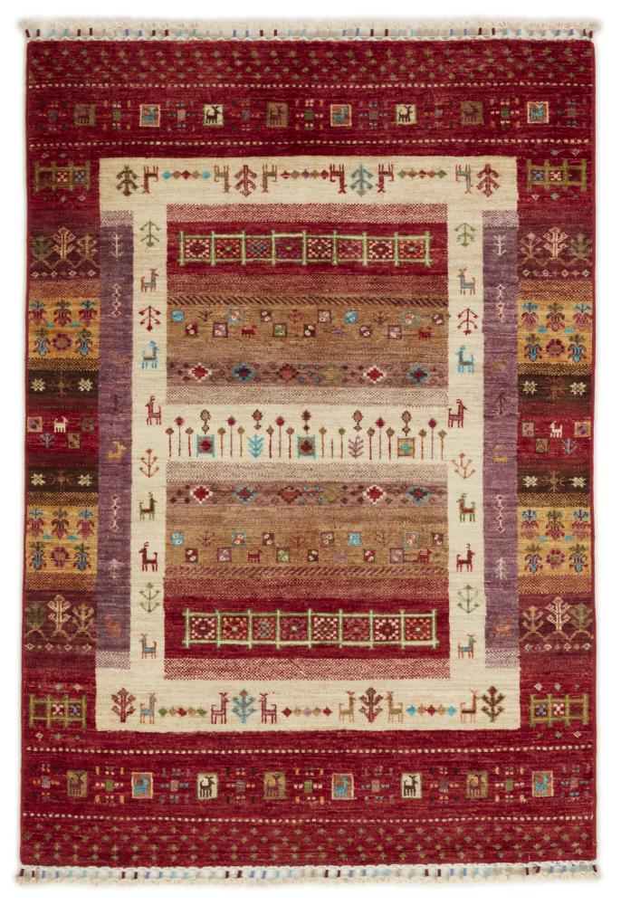 Pakistanilainen matto Arijana Shaal 155x104 155x104, Persialainen matto Solmittu käsin