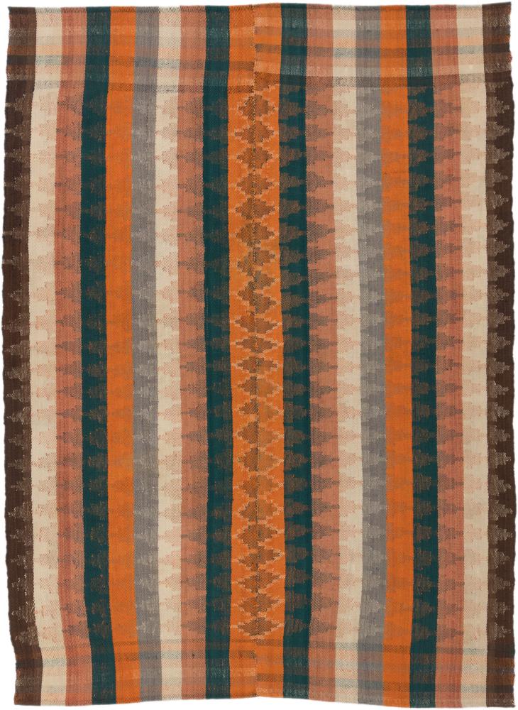 Tapis persan Kilim Fars 198x150 198x150, Tapis persan Tissé à la main