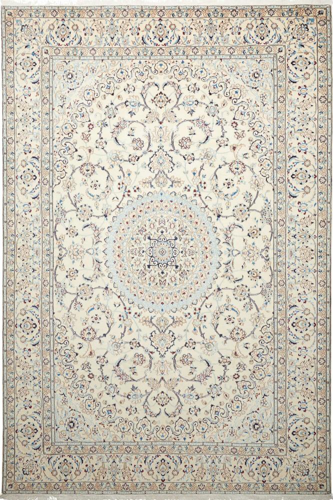 Persian Rug Nain 9La 9'10"x6'6" 9'10"x6'6", Persian Rug Knotted by hand