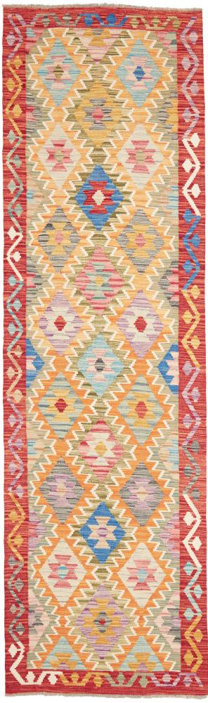 Afghaans tapijt Kilim Afghan 293x82 293x82, Perzisch tapijt Handgeweven
