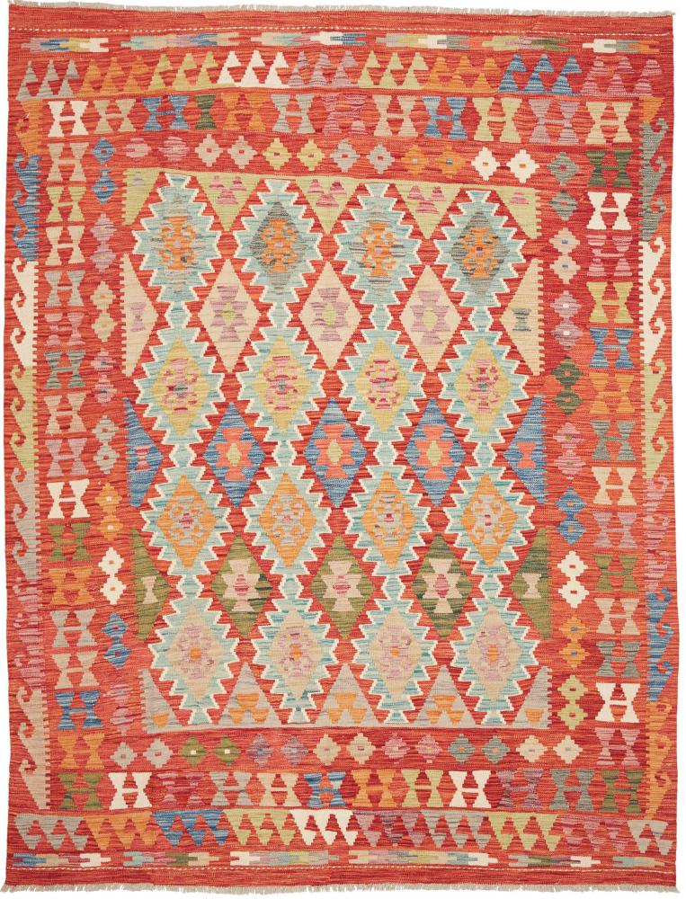 Αφγανικό χαλί Κιλίμ Afghan 262x203 262x203, Περσικό χαλί Οι κόμποι έγιναν με το χέρι