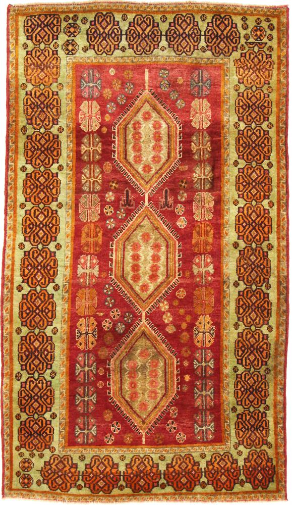 Tapete persa Ghashghai 190x111 190x111, Tapete persa Atado à mão