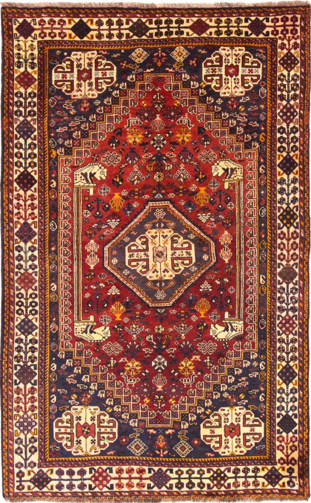 Persian Rug Shiraz 281x169 281x169, Persian Rug Knotted by hand