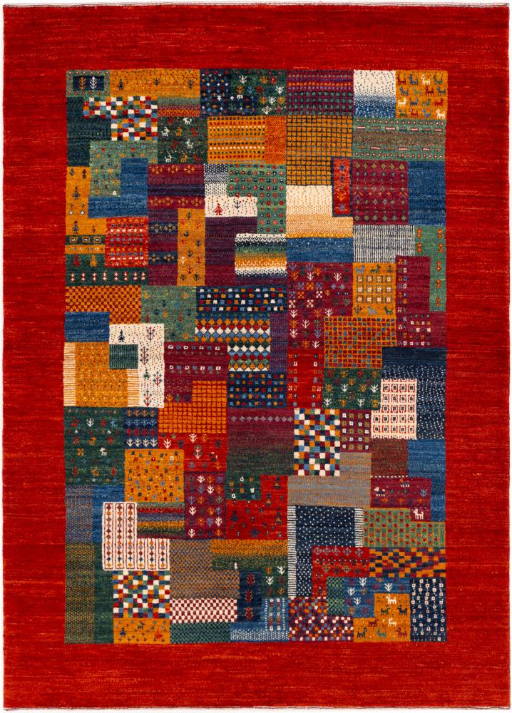 Dywan perski Persja Gabbeh Loribaft Nowbaft 202x147 202x147, Dywan perski Ręcznie tkane