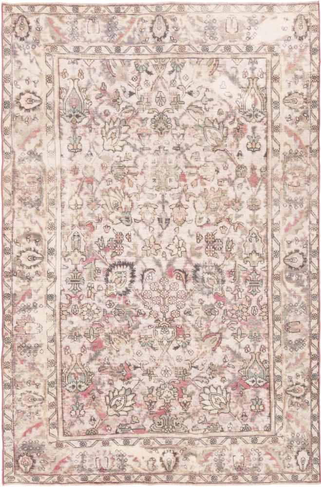 Persian Rug Vintage 301x194 301x194, Persian Rug Knotted by hand