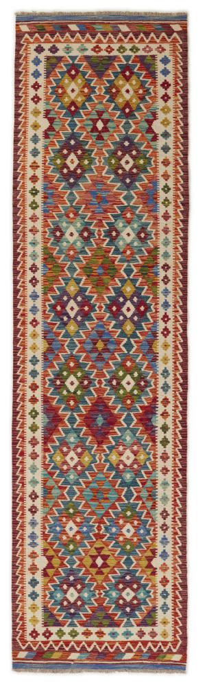 Afgán szőnyeg Kilim Afgán 302x78 302x78, Perzsa szőnyeg szőttesek