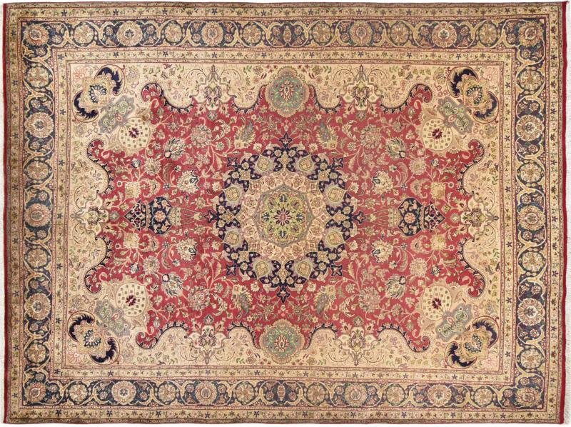 Tappeto persiano Tabriz 40Raj 397x296 397x296, Tappeto persiano Annodato a mano