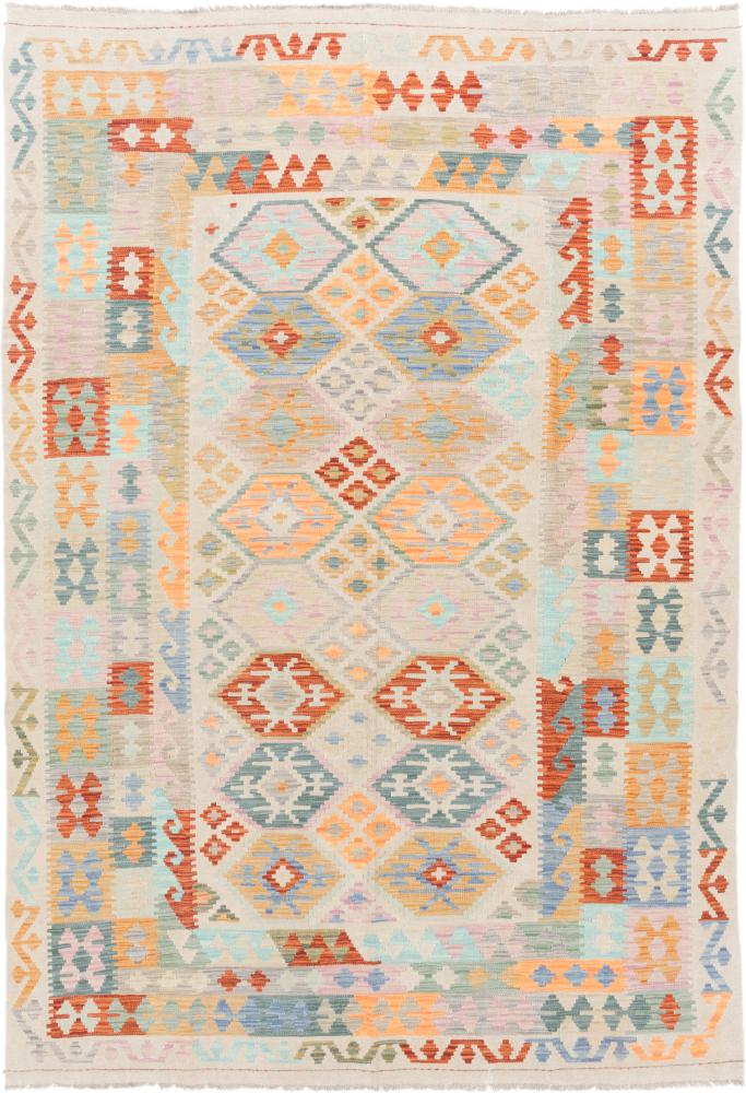 Tapete afegão Kilim Afegão 289x199 289x199, Tapete persa Tecido à mão