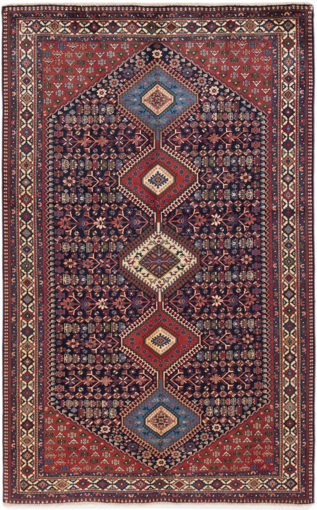 Persian Rug Yalameh 252x154 252x154, Persian Rug Knotted by hand