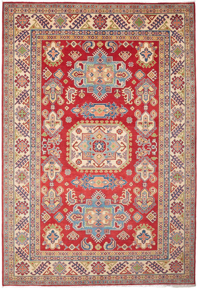 Afghan rug Kazak Limited 297x205 297x205, Persian Rug Knotted by hand
