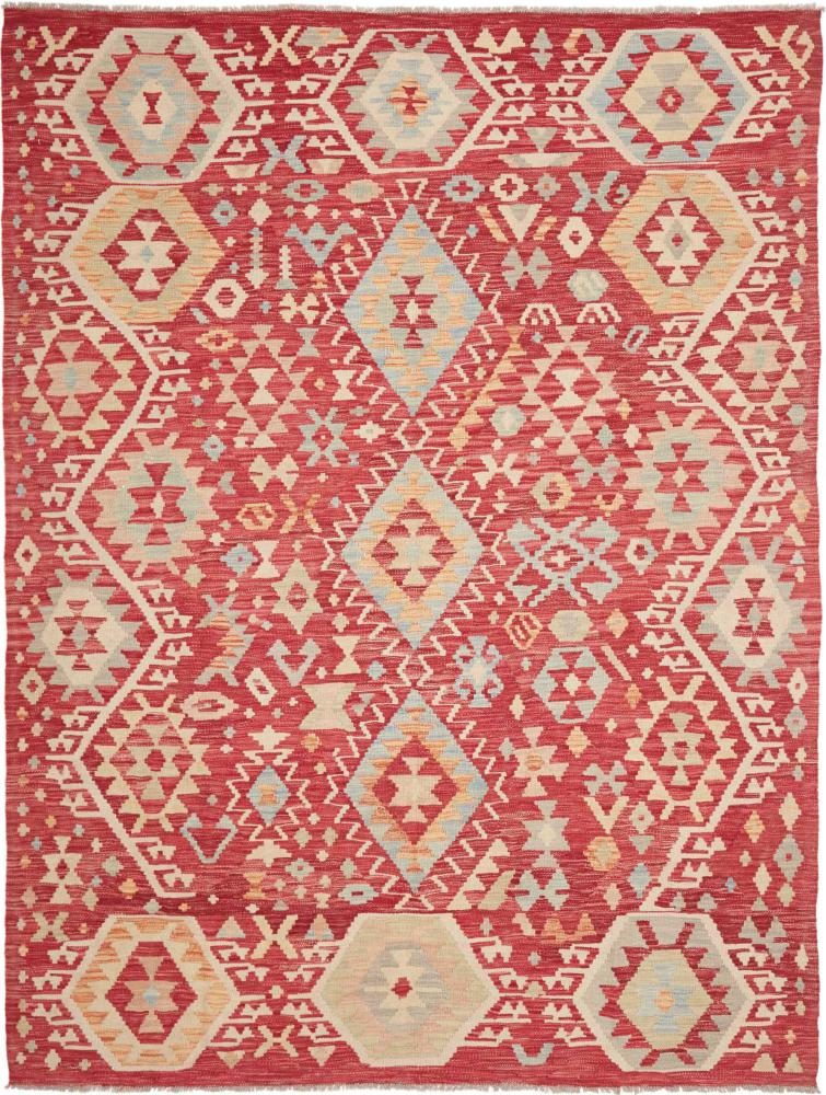 Afghanischer Teppich Kelim Afghan 252x192 252x192, Perserteppich Handgewebt