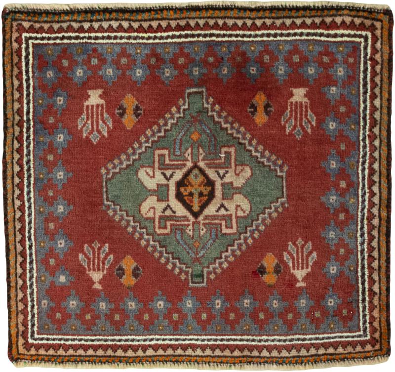 Tappeto persiano Shiraz 57x68 57x68, Tappeto persiano Annodato a mano