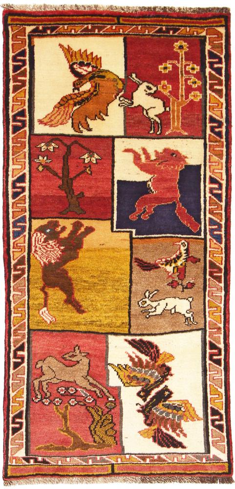 Perzisch tapijt Ghashghai 190x91 190x91, Perzisch tapijt Handgeknoopte