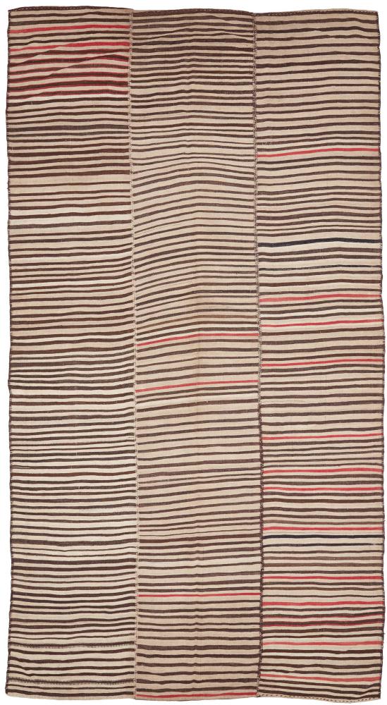 Persisk tæppe Kelim Fars Mazandaran Antikke 391x208 391x208, Persisk tæppe Håndvævet