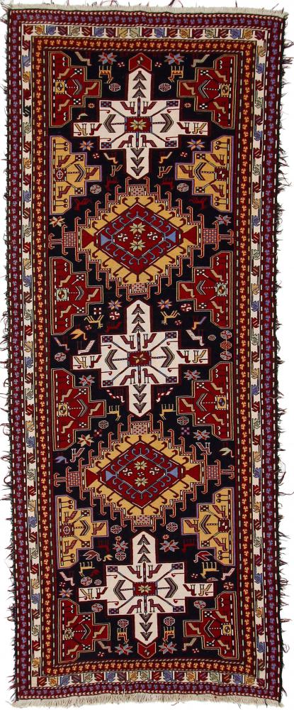 Tapete persa Kilim Soumak 301x118 301x118, Tapete persa Atado à mão