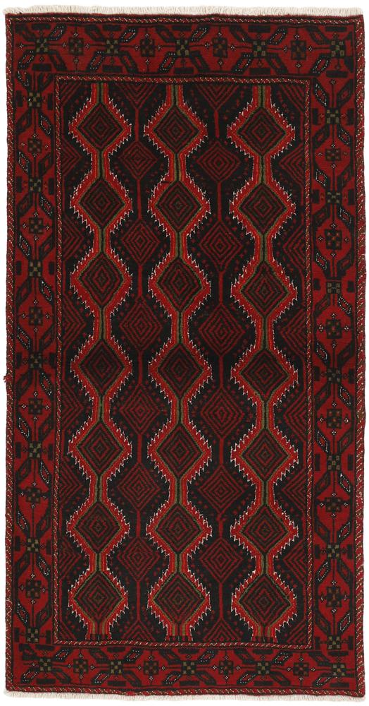 Tapis persan Baloutche 184x96 184x96, Tapis persan Noué à la main