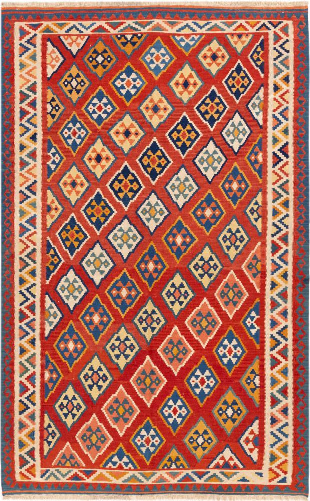 Perserteppich Kelim Fars Ghashghai 249x155 249x155, Perserteppich Handgewebt