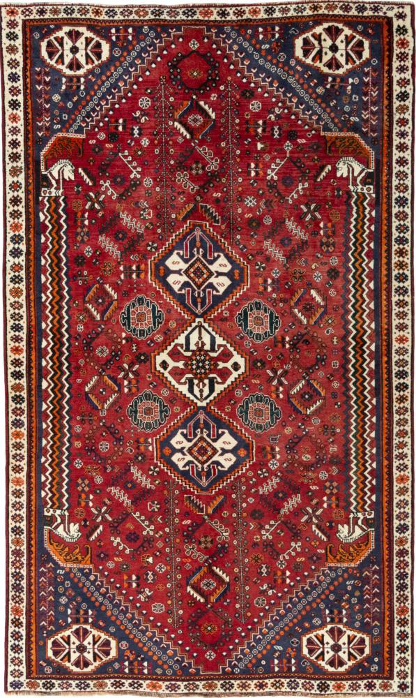 Persian Rug Shiraz 266x159 266x159, Persian Rug Knotted by hand