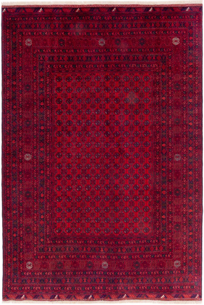 Afghanischer Teppich Afghan Mauri 298x202 298x202, Perserteppich Handgeknüpft