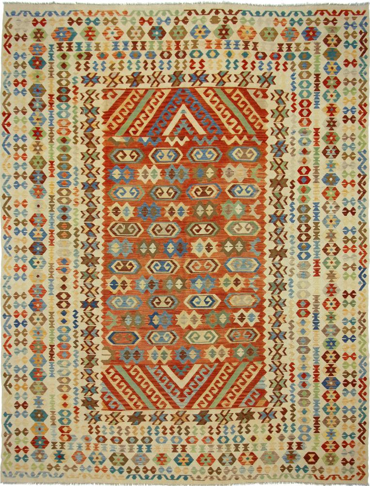 Tapete afegão Kilim Afegão 386x300 386x300, Tapete persa Tecido à mão