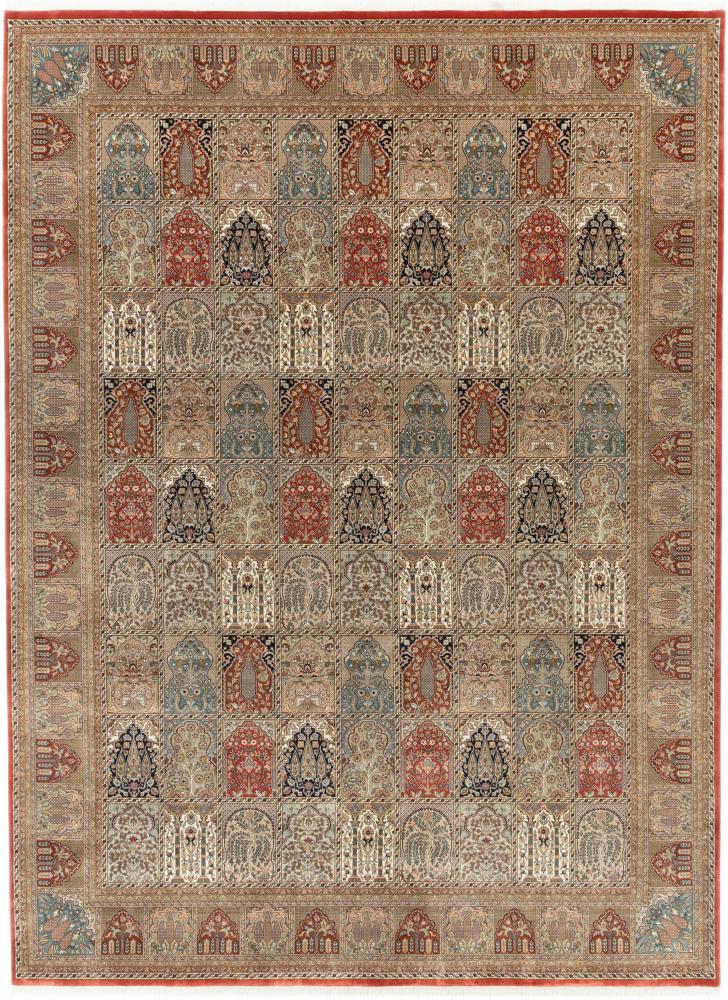 Indo rug Bakhtiari 409x311 409x311, Persian Rug Knotted by hand