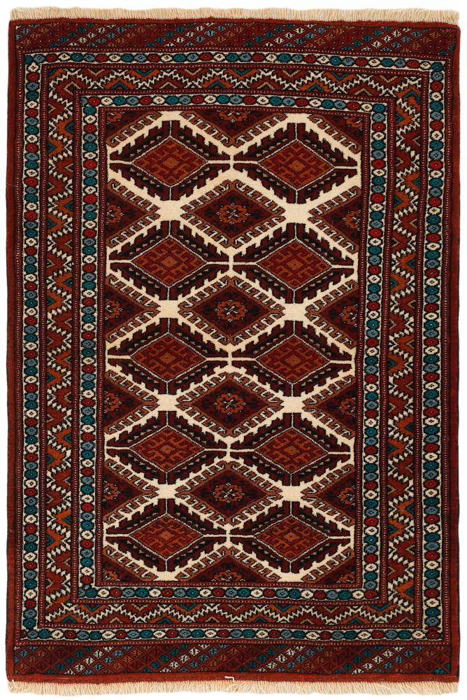 Perzsa szőnyeg Turkaman 121x83 121x83, Perzsa szőnyeg Kézzel csomózva