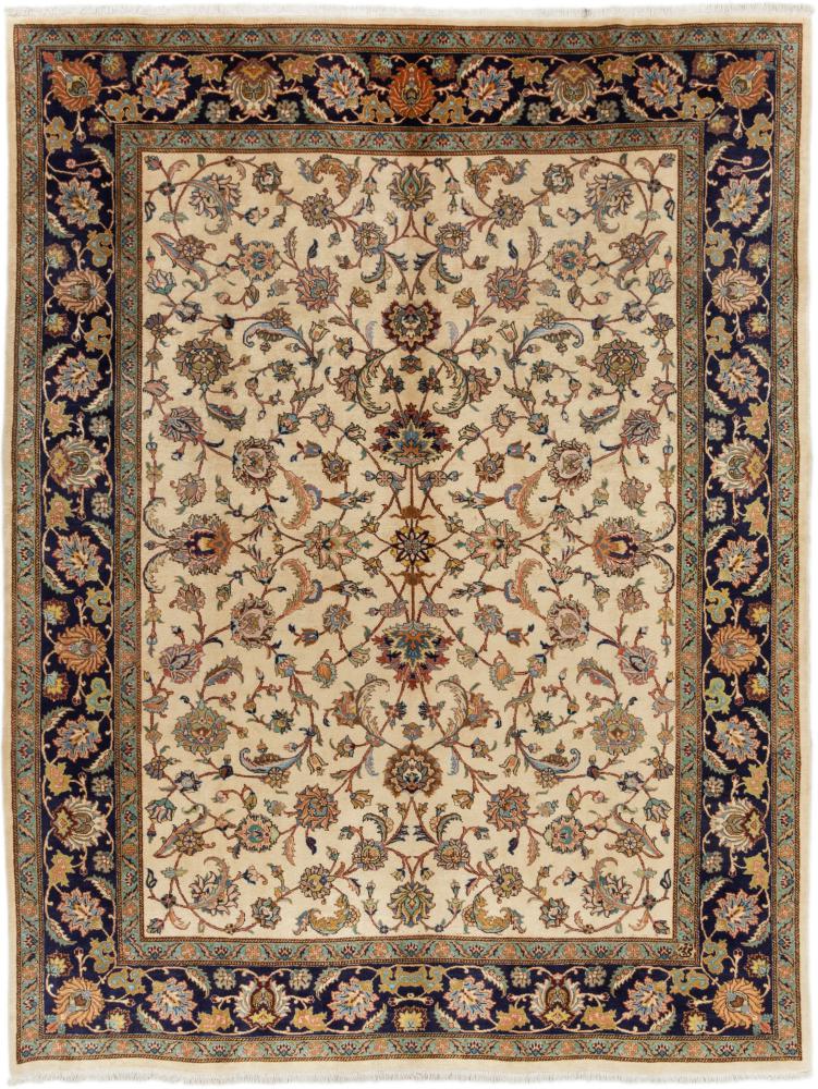 Tapete persa Tabriz 371x287 371x287, Tapete persa Atado à mão