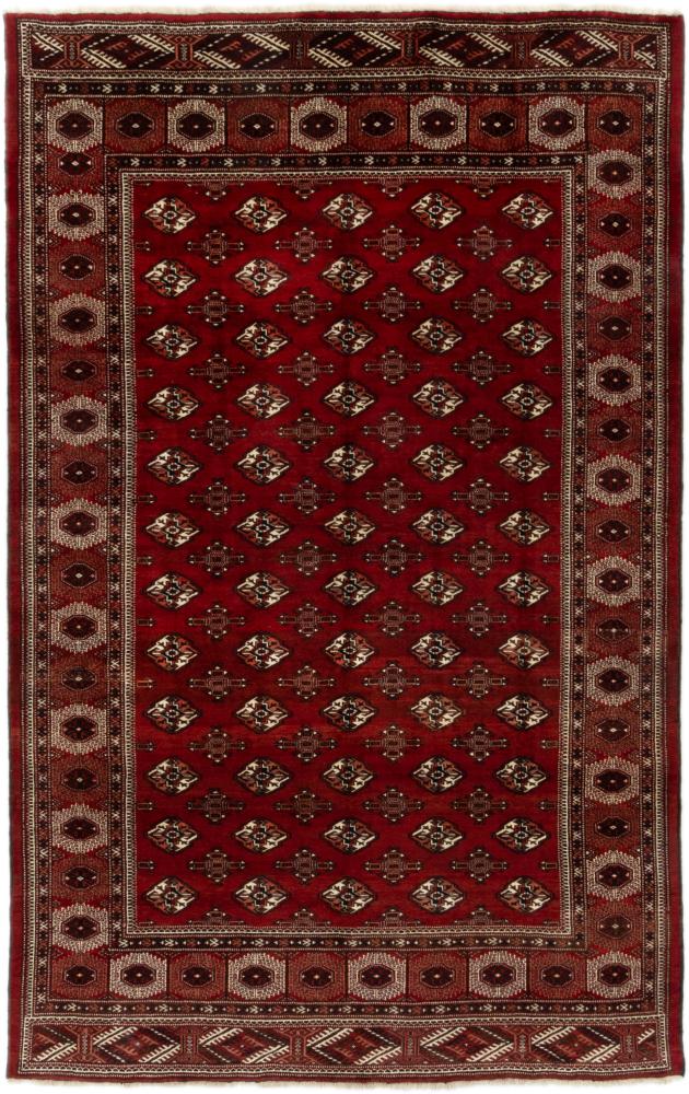 Persian Rug Turkaman 389x241 389x241, Persian Rug Knotted by hand