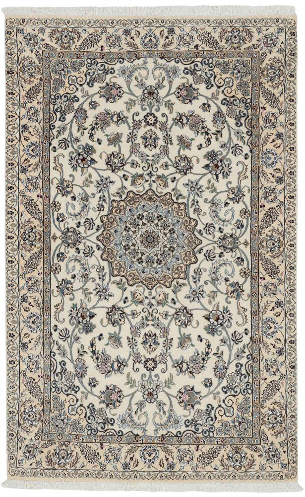 Tappeto persiano Nain 9La 220x129 220x129, Tappeto persiano Annodato a mano