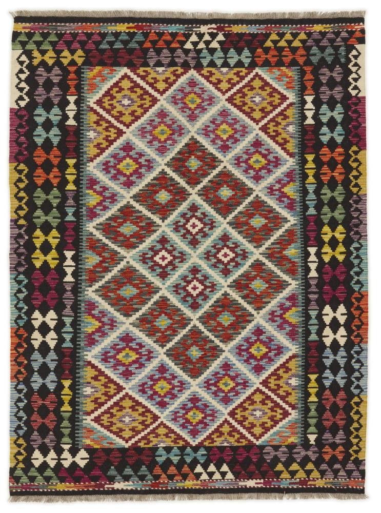 Afghaans tapijt Kilim Afghan 206x154 206x154, Perzisch tapijt Handgeweven