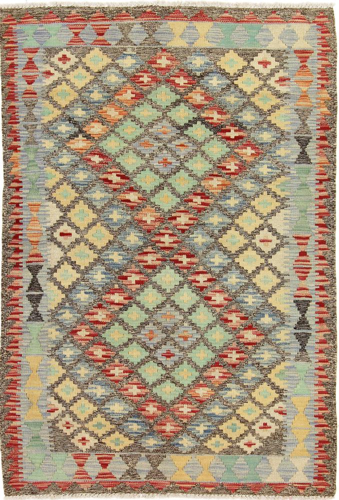 Tapete afegão Kilim Afegão Heritage 143x97 143x97, Tapete persa Tecido à mão