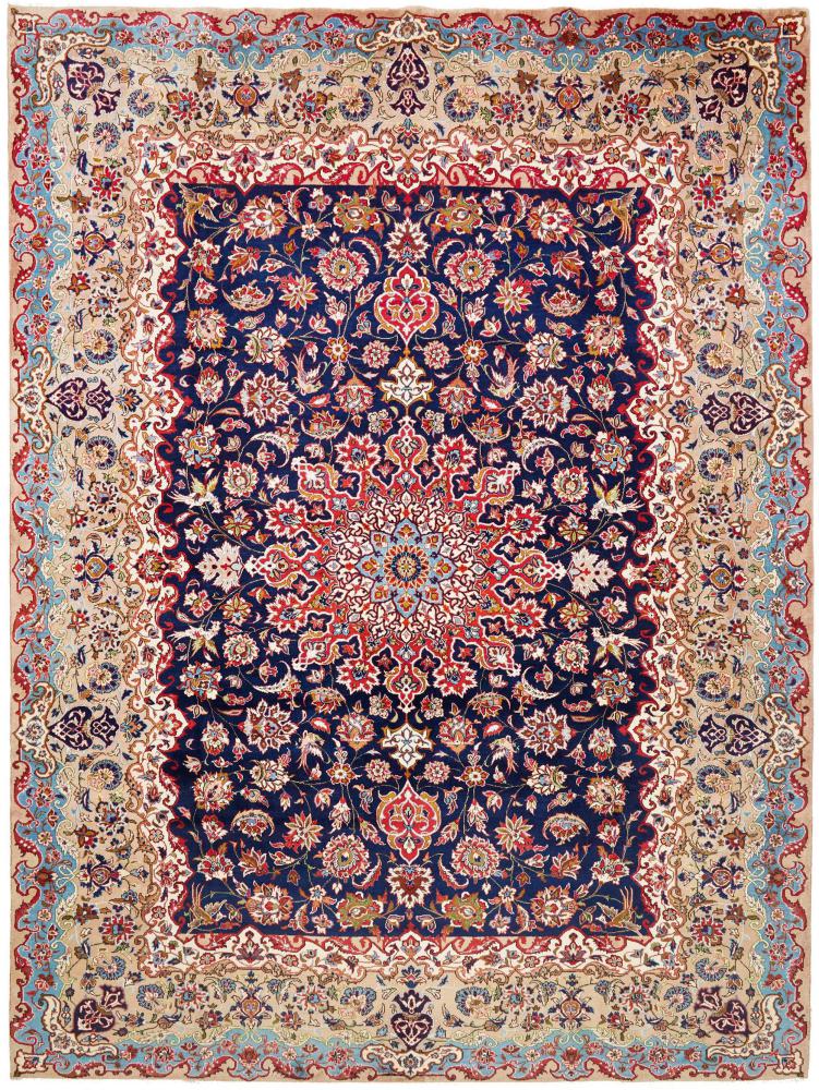 Persian Rug Tabriz 392x289 392x289, Persian Rug Knotted by hand