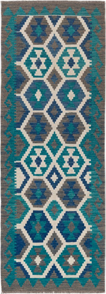 Afghaans tapijt Kilim Afghan 243x87 243x87, Perzisch tapijt Handgeweven
