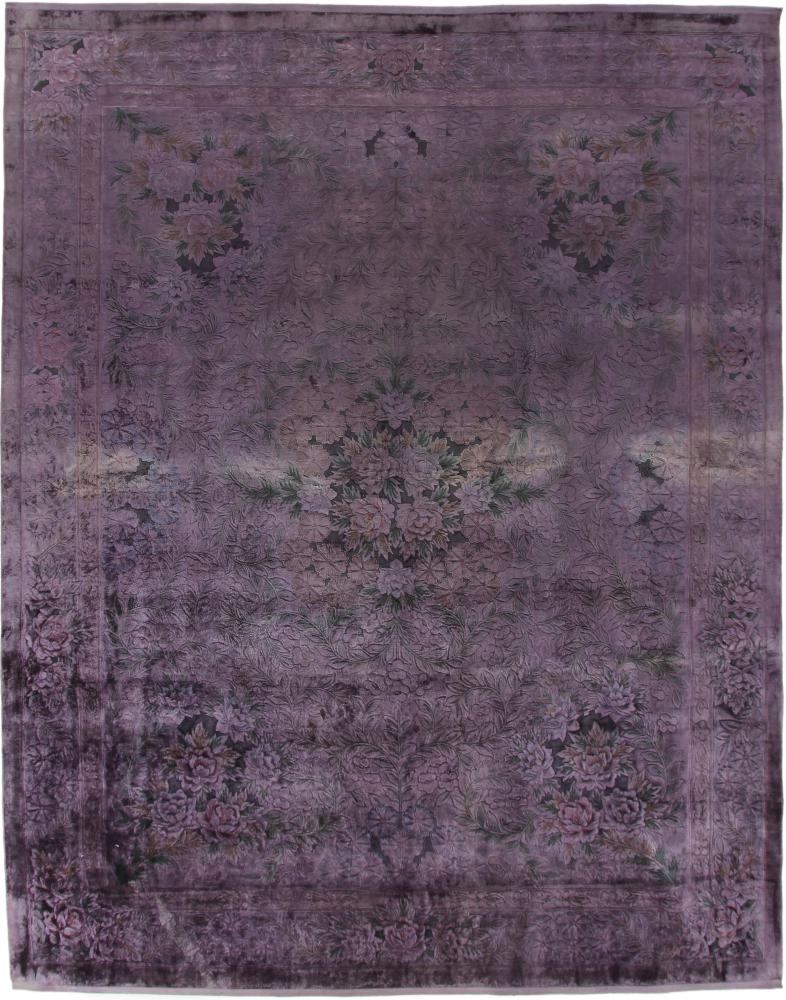 Tapis chinois Chinois Soie Colored 308x247 308x247, Tapis persan Noué à la main
