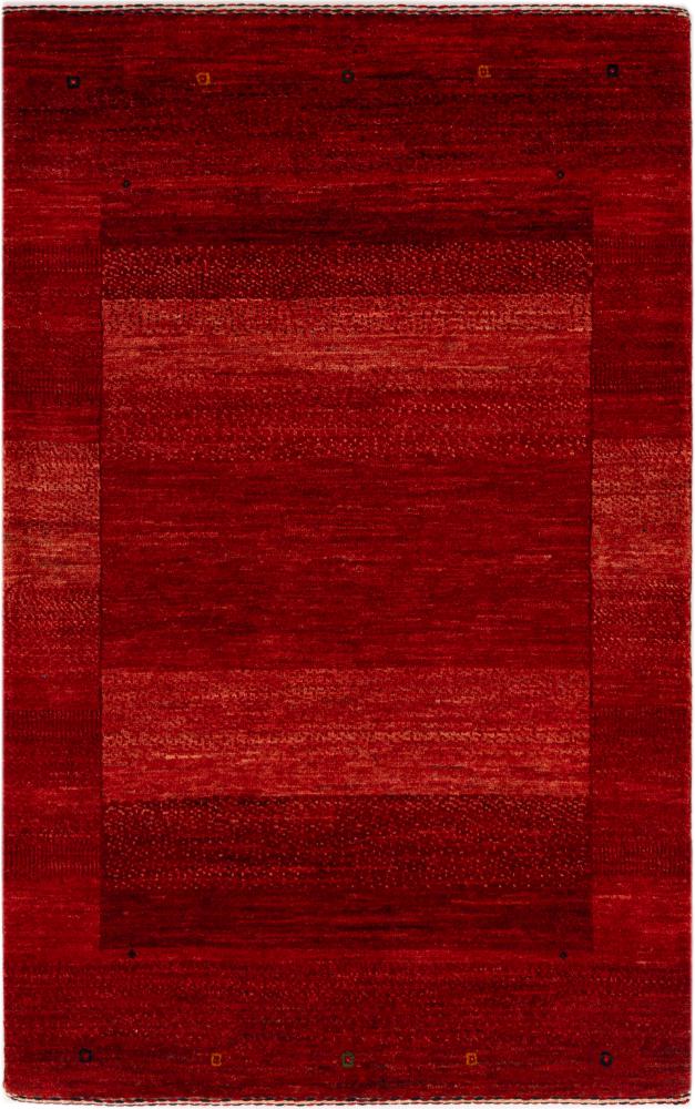 Persian rug Persian Gabbeh Loribaft Essence 4'2"x2'8" 4'2"x2'8", Persian rug Hand-knotted