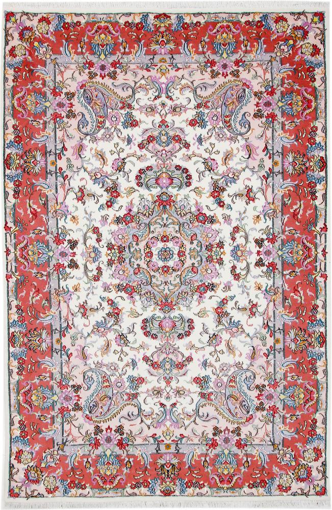 Tapete persa Tabriz 10'0"x6'5" 10'0"x6'5", Tapete persa Atado à mão